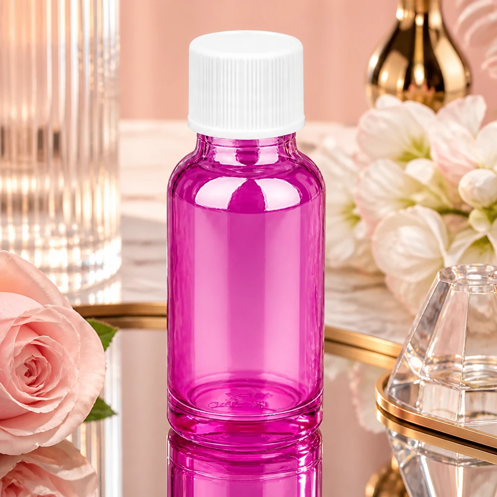 Premium 20ml Violettglas-Flasche mit 11mm Öffnung schützt lichtempfindliche Inhaltsstoffe