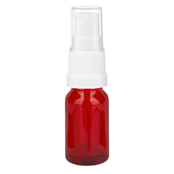 10ml lahvička s rozprašovačem s bílým uzávěrem RedLine UT18/10 UNiTWIST 10ml lahvička s rozprašovačem s bílým uzávěrem RedLine UT18/10 UNiTWIST