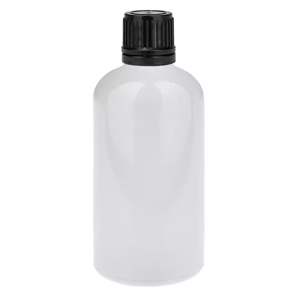 100 ml láhev 11 mm šroubovací uzávěr černý bezpečnostní uzávěr WhiteLine UT18/100 100 ml láhev 11 mm šroubovací uzávěr černý bezpečnostní uzávěr WhiteLine UT18/100