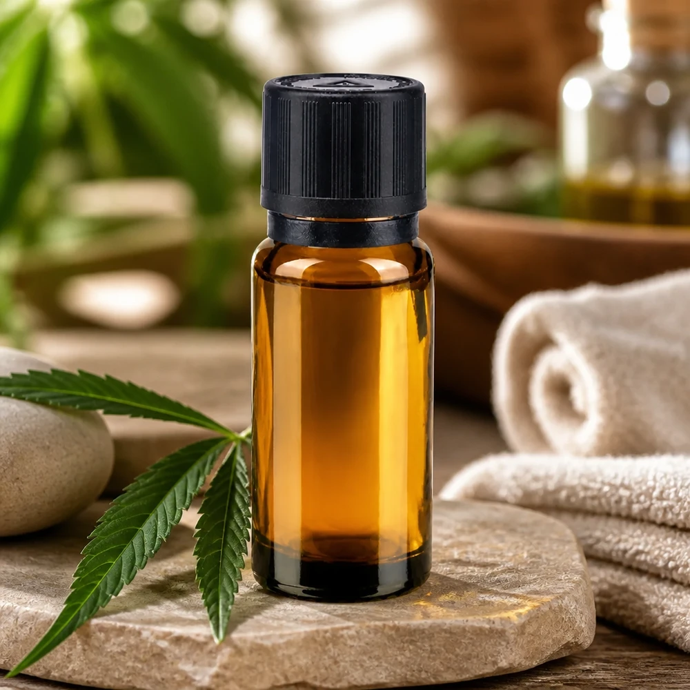 Schutzglasflasche 10ml mit kindersicherem Schwarzverschluss für ätherische Öle und Naturprodukte