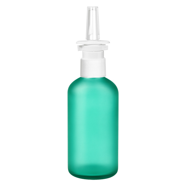 100ml lahvička na nosní sprej bílá/transparentní standardní uzávěr GreenLine UT18/100 100ml lahvička na nosní sprej bílá/transparentní standardní uzávěr GreenLine UT18/100
