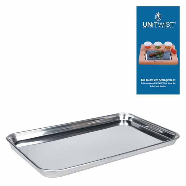 Nerezov&#225; miska pro sady hork&#253;ch kamen&#367; UNiTWIST