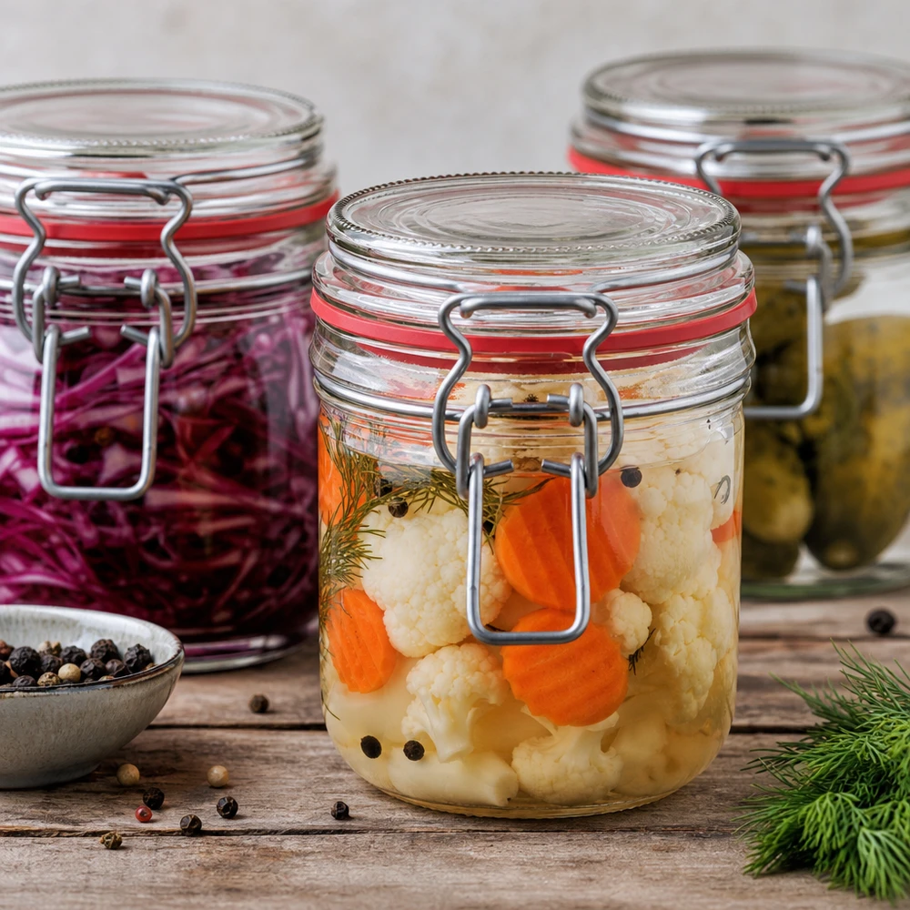 400ml zavařovací sklenice s gumovým kroužkem a výkyvným víčkem UNiTWIST. 400ml zavařovací sklenice s gumovým kroužkem a výkyvným víčkem UNiTWIST.