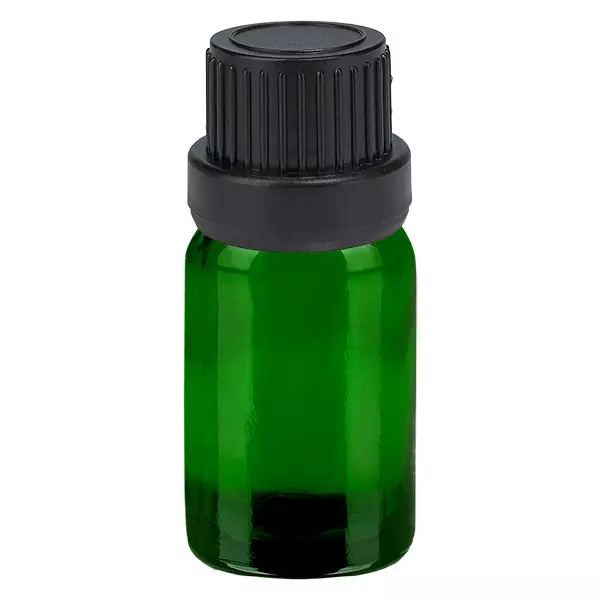 5ml láhev 11mm šroubovací uzávěr černý tamper evidentní uzávěr GreenLine UT18/5