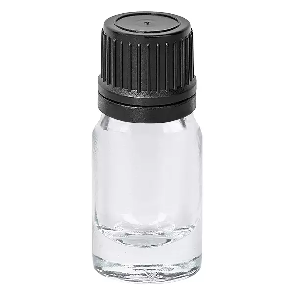 5ml lahvička s kapátkem 1mm černá s tamper-evidentním uzávěrem ClearLine UT18/5 5ml lahvička s kapátkem 1mm černá s tamper-evidentním uzávěrem ClearLine UT18/5
