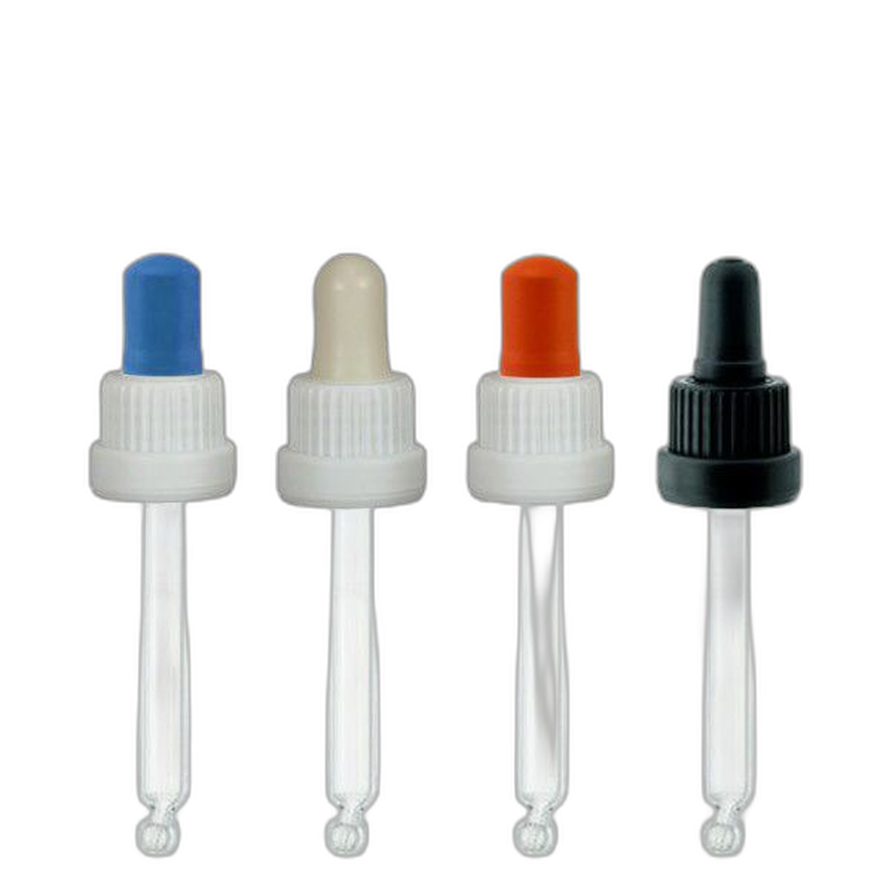 Šroubovací uzávěry 18 mm – s pipetou