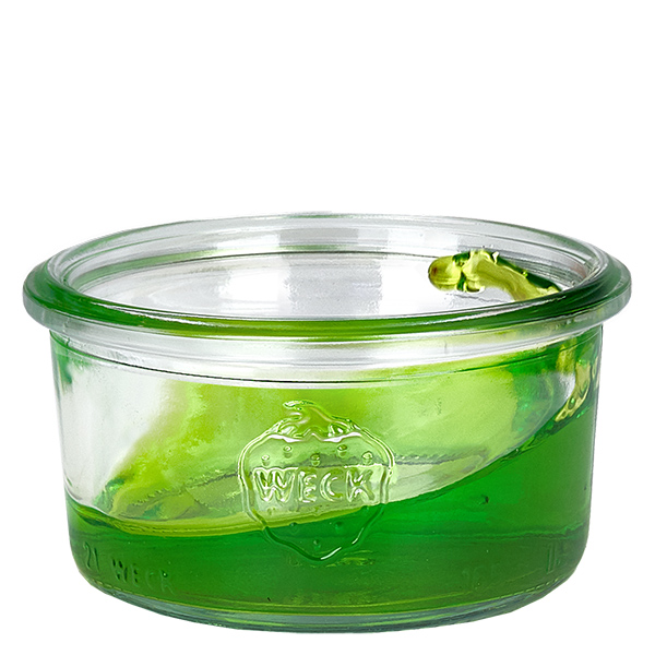 Sada 24 zavařovacích sklenic Weck o objemu 165 ml. Sada 24 zavařovacích sklenic Weck o objemu 165 ml.