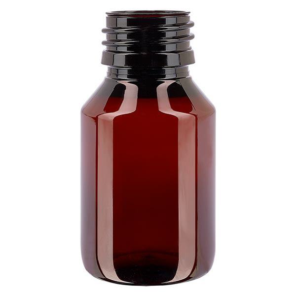 PET láhev 50ml PP28 bez uzávěru PET láhev 50ml PP28 bez uzávěru