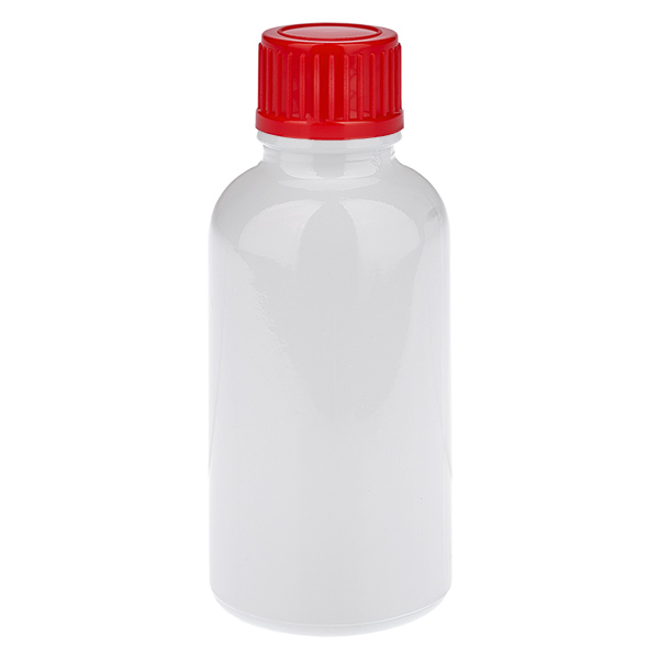 30ml láhev 11mm šroubovací uzávěr červený standardní WhiteLine UT18/30 30ml láhev 11mm šroubovací uzávěr červený standardní WhiteLine UT18/30