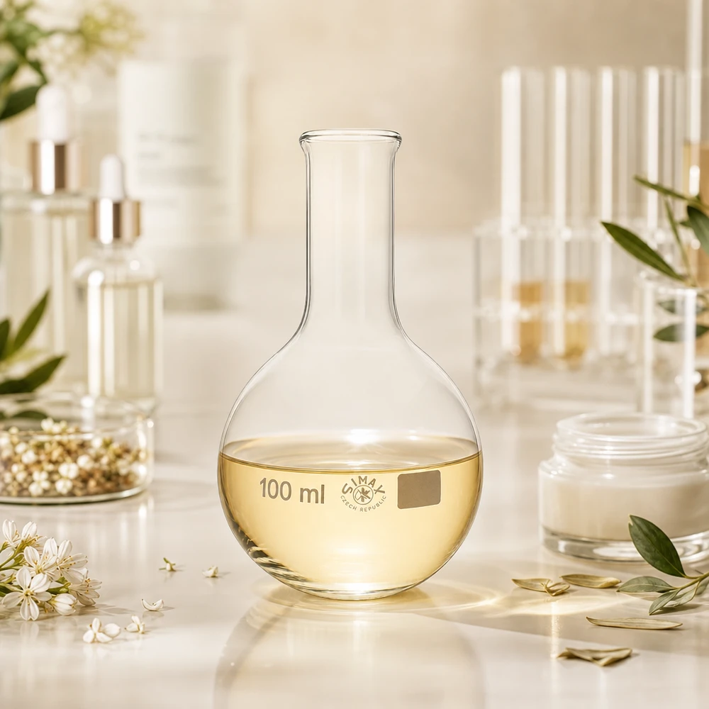 Kompakter 100ml Rundkolben mit Enghals perfekt für kleine Mengen und Mikrochemie-Versuche