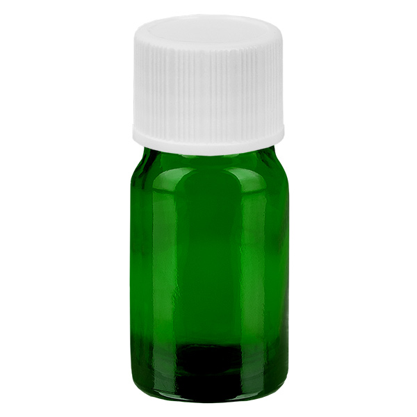 5ml láhev 11mm šroubovací uzávěr bílá Standard GreenLine UT18/5 5ml láhev 11mm šroubovací uzávěr bílá Standard GreenLine UT18/5