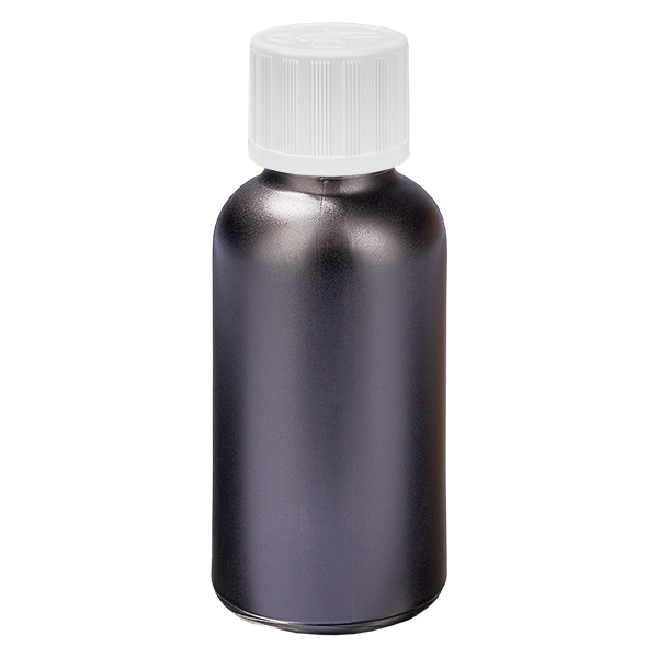 30ml láhev 11mm šroubovací uzávěr bílý standardní odolný proti dětem BlackLine UT18/30 30ml láhev 11mm šroubovací uzávěr bílý standardní odolný proti dětem BlackLine UT18/30