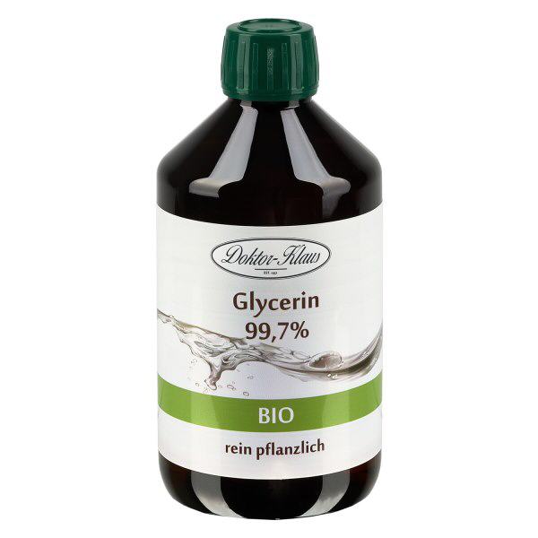 Glycerin organický (99,7%) 500 ml Doktor-Klaus Glycerin organický (99,7%) 500 ml Doktor-Klaus