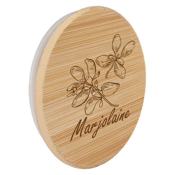 Couvercle en bois "Marjolaine" pro WECK RR60