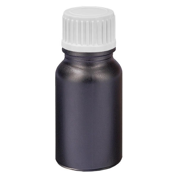 10ml lahvička s kapátkem 0,9 mm bílá standardní uzávěr BlackLine UT18/10 10ml lahvička s kapátkem 0,9 mm bílá standardní uzávěr BlackLine UT18/10