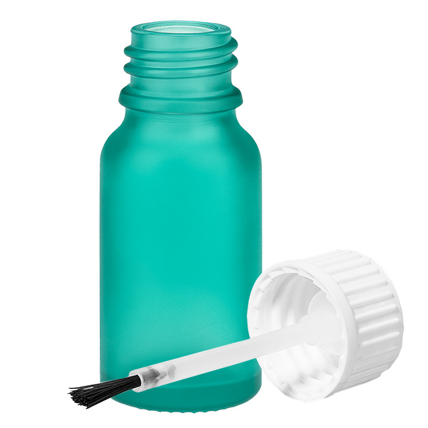 10ml lahvička na štětce bílá standardní uzávěr GreenLine UT18/10 10ml lahvička na štětce bílá standardní uzávěr GreenLine UT18/10