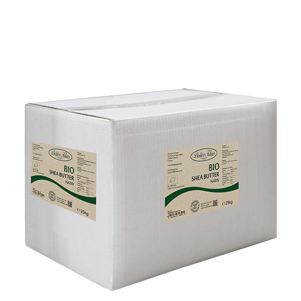 SHEA máslo tuzemské bio 25kg Doktor-Klaus bulk pack. SHEA máslo tuzemské bio 25kg Doktor-Klaus bulk pack.