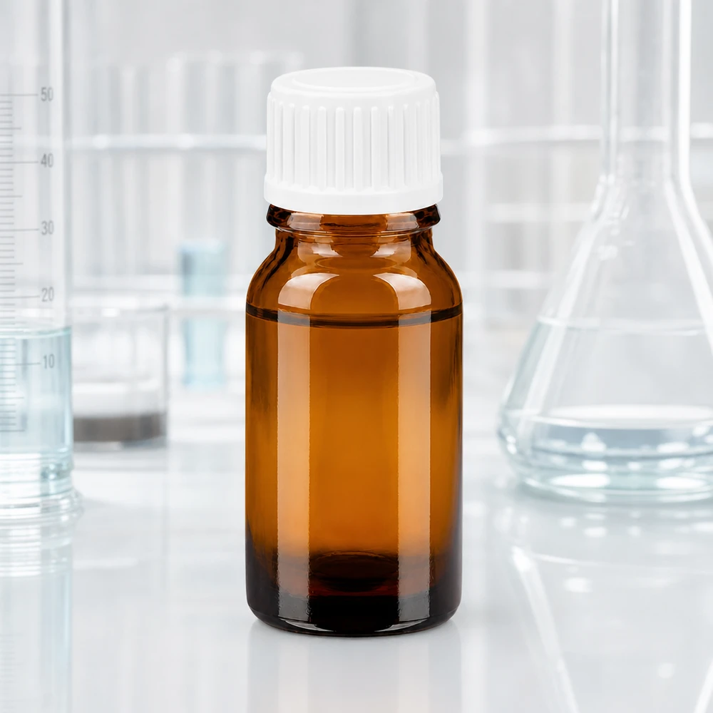 10ml lahvička s kapátkem 0,9 mm bílá standardní uzávěr BrownLine UT18/10 10ml Präzisionstropfflasche mit 0.9mm Öffnung und weissem UT18 Gewinde für Standardanwendungen