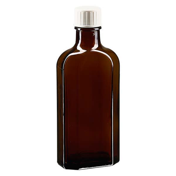 125 ml hnědý šroubovací uzávěr Meplat s nalévacím kroužkem. 125 ml hnědý šroubovací uzávěr Meplat s nalévacím kroužkem.