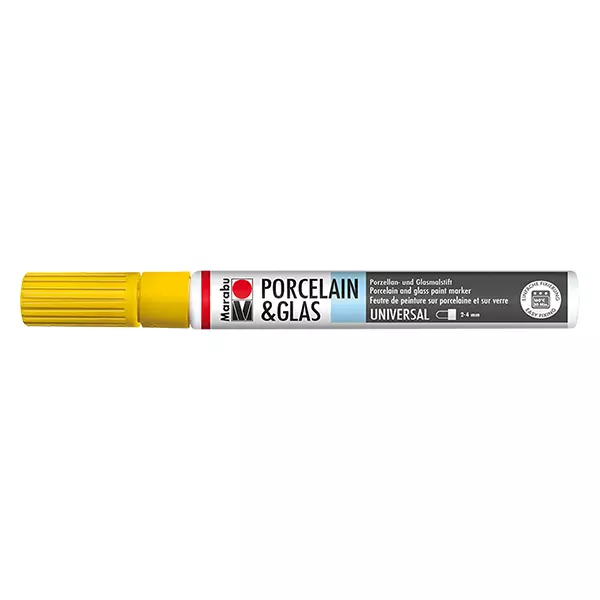 Pastelka slunečně žlutá 2-4mm na sklo/porcelán