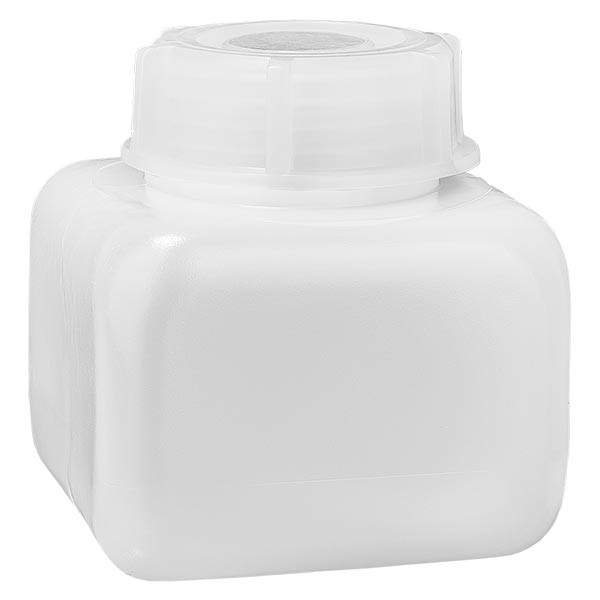 Láhev na chemikálie 250 ml, široké hrdlo z PE-HD, přírodní barva Láhev na chemikálie 250 ml, široké hrdlo z PE-HD, přírodní barva