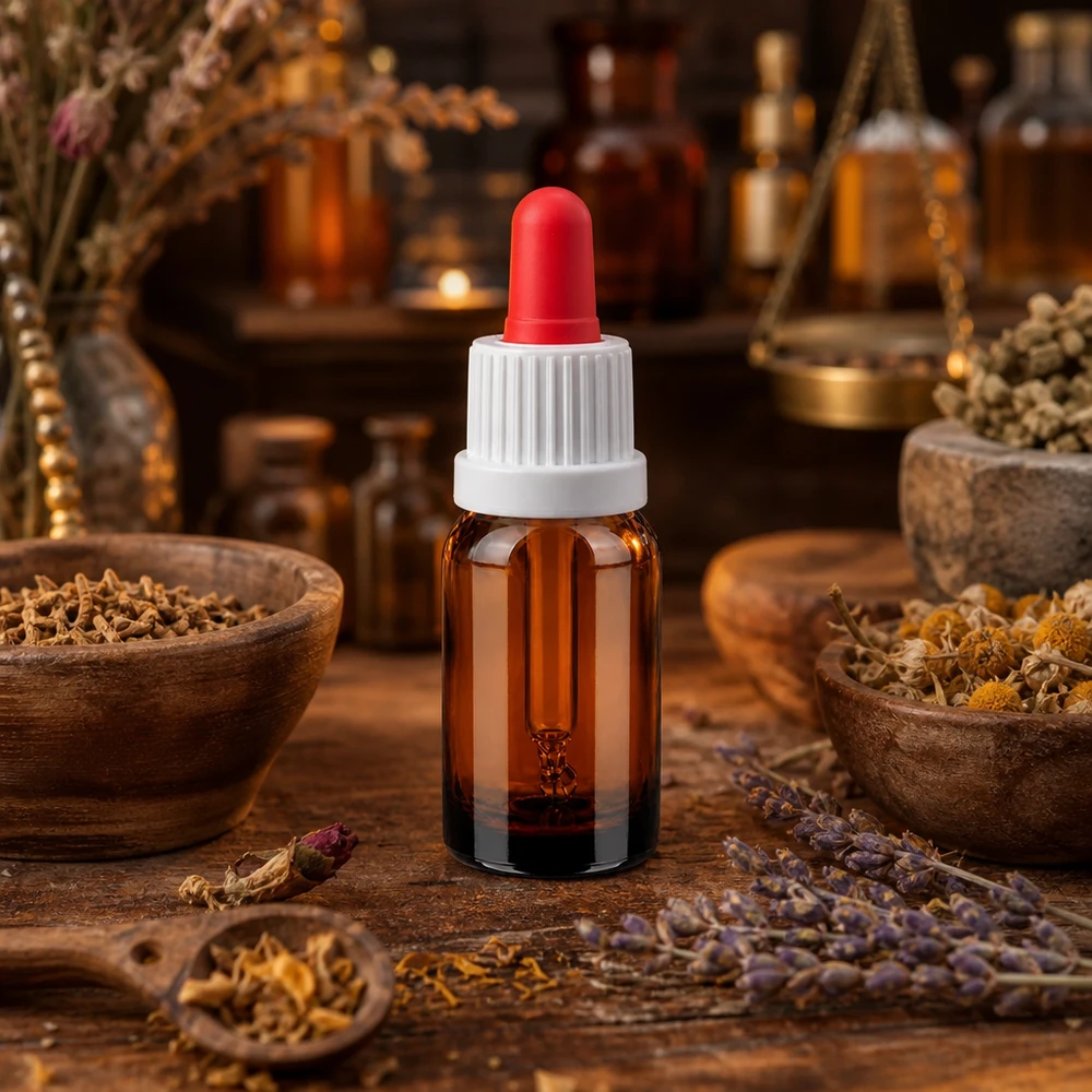 10ml pipetovací láhev bílá/červený uzávěr s ochranou proti manipulaci BrownLine UT18/10 Hochwertige 10ml Pipettenflasche mit optimaler Größe für Reisen und unterwegs