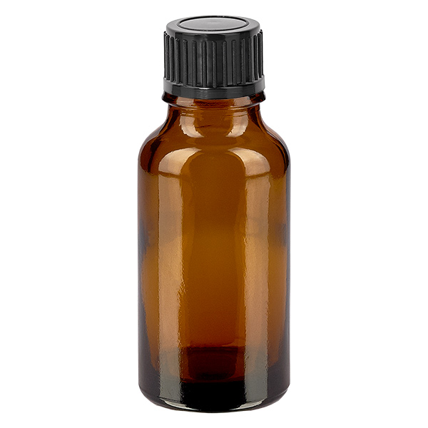 20ml l&#225;hev 11mm &#353;roubovac&#237; uz&#225;v&#283;r &#269;ern&#225; Standard BrownLine UT18/20