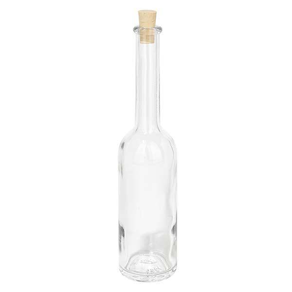 Oprada 100ml čirá, otvor 10,5mm, včetně korku 10/13 Oprada 100ml čirá, otvor 10,5mm, včetně korku 10/13