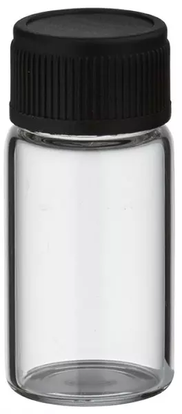 3ml mini lahvička čirá plastový uzávěr černá UT13/3 UNiTWIST 3ml mini lahvička čirá plastový uzávěr černá UT13/3 UNiTWIST