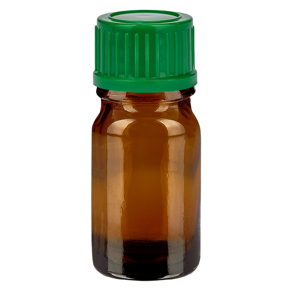 5ml lahvi&#269;ka 11mm &#353;roubovac&#237; uz&#225;v&#283;r zelen&#225; Standard BrownLine UT18/5