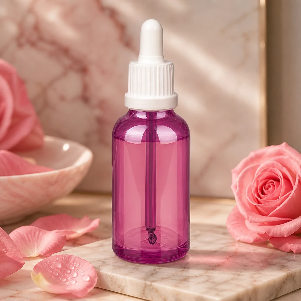 Kleine 30ml Flasche mit Tropfpipette optimal für Reise und mobile Anwendung von Ölen