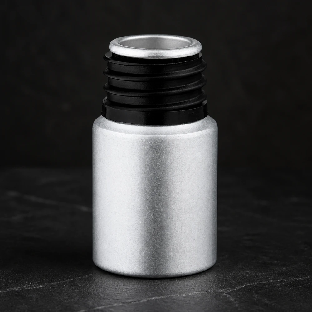 Vakuumgeeignete 10ml gebeizte Aluflasche für druckempfindliche Substanzen und Proben