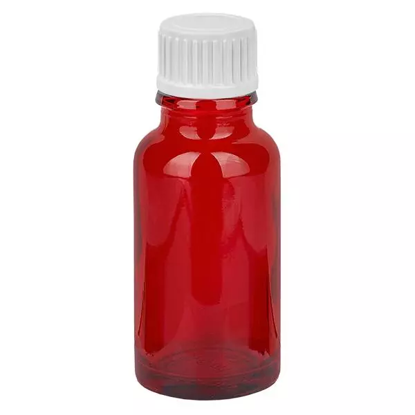 20ml lahvička s kapátkem 0,9 mm bílá standardní uzávěr RedLine UT18/20
