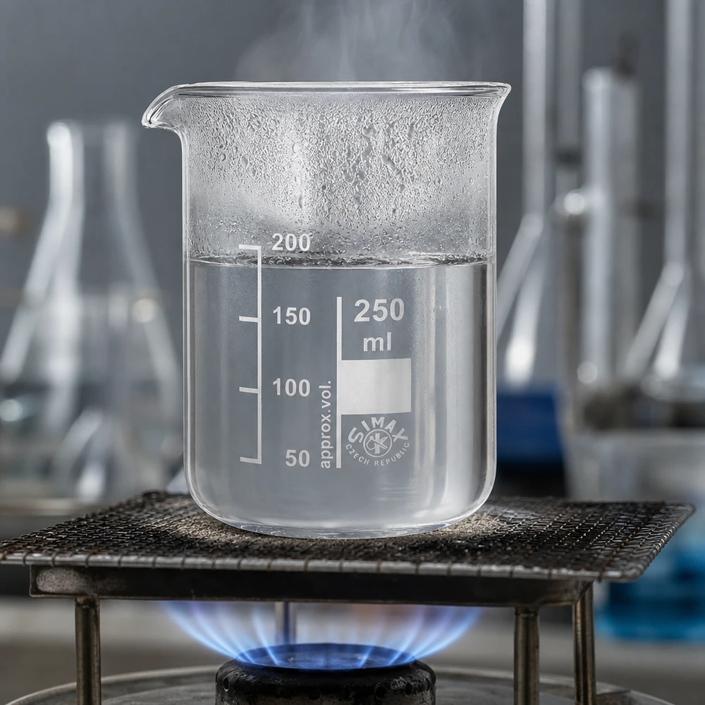 Kádinka 250ml z borosilikátového skla, nízký tvar Präzisions Becherglas 250ml niedrige Form Borosilikatglas mit optimaler Standfestigkeit