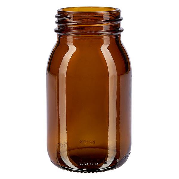 150ml láhev se širokým hrdlem z jantarového skla 150ml láhev se širokým hrdlem z jantarového skla