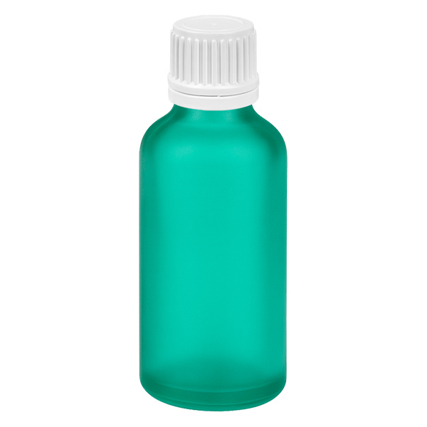 50ml láhev 11mm šroubovací uzávěr bílý tamper evident uzávěr GreenLine UT18/50 50ml láhev 11mm šroubovací uzávěr bílý tamper evident uzávěr GreenLine UT18/50