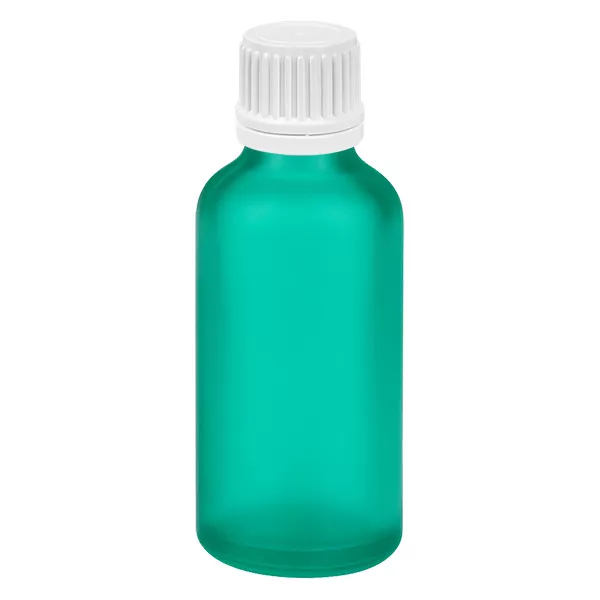 50ml láhev 11mm šroubovací uzávěr bílý tamper evident uzávěr GreenLine UT18/50