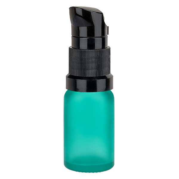 10ml lahvička s pumpičkou černá standardní uzávěr GreenLine UT18/10