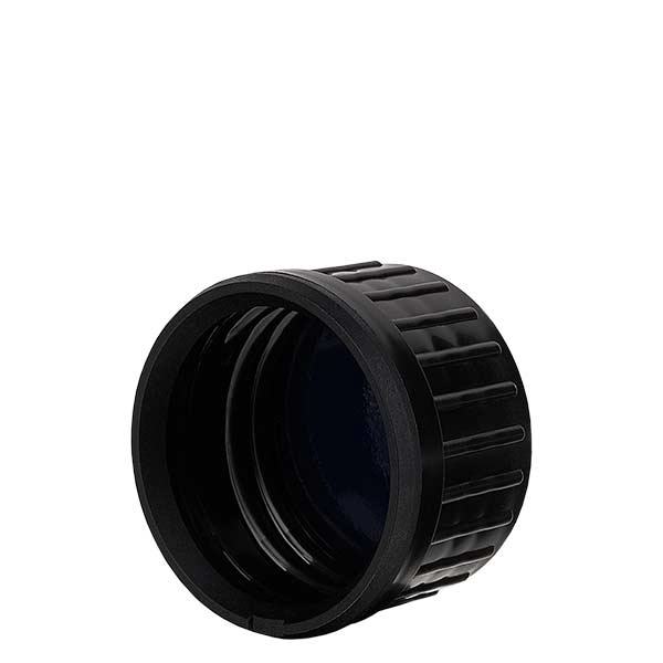 &#268;ern&#253; &#353;roubovac&#237; uz&#225;v&#283;r pro fialov&#233; lahve na olej