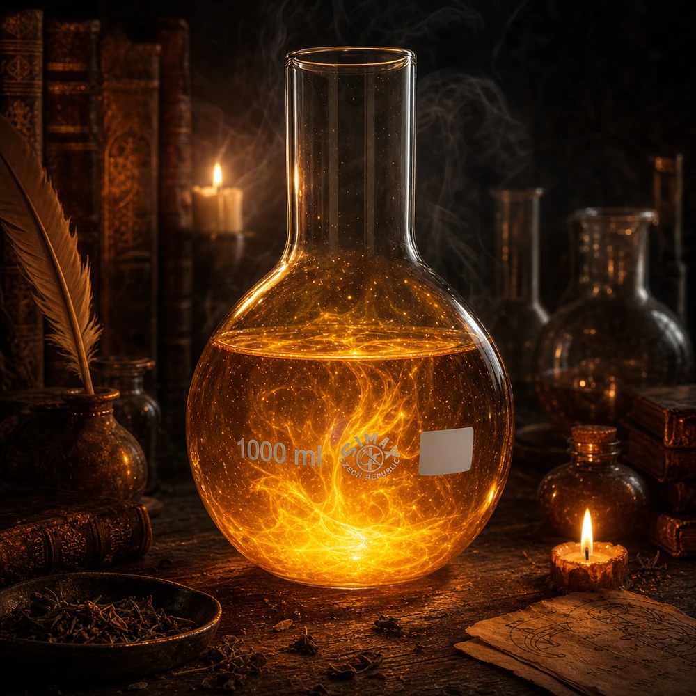 Baňka s širokým hrdlem 1000ml Vielseitiger 1000ml Weithals-Kolben für Mischvorgänge Reaktionen und analytische Verfahren