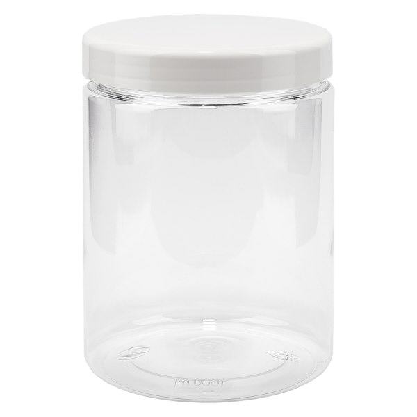 Petpacker 1000ml křišťálově čirý otvor 100mm vč. víčka Petpacker 1000ml křišťálově čirý otvor 100mm vč. víčka