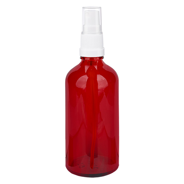 Rozprašovací láhev o objemu 100 ml s bílým uzávěrem RedLine UT18/100 UNiTWIST
