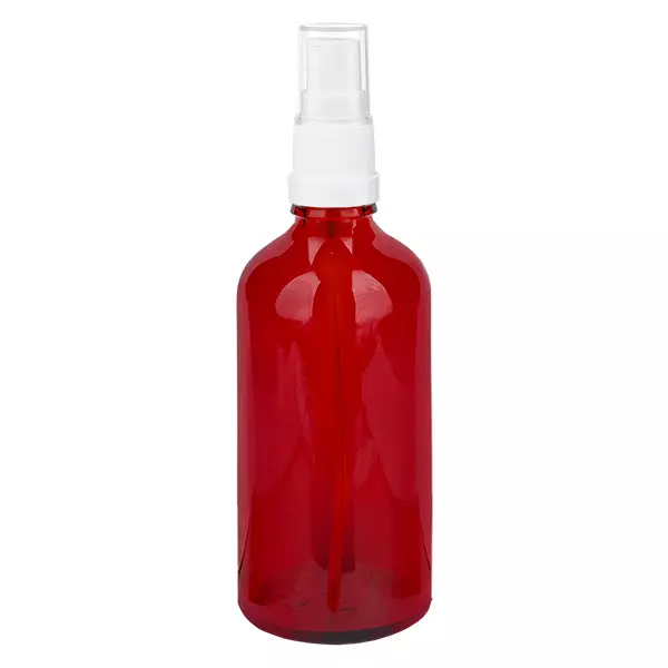 Rozprašovací láhev o objemu 100 ml s bílým uzávěrem RedLine UT18/100 UNiTWIST
