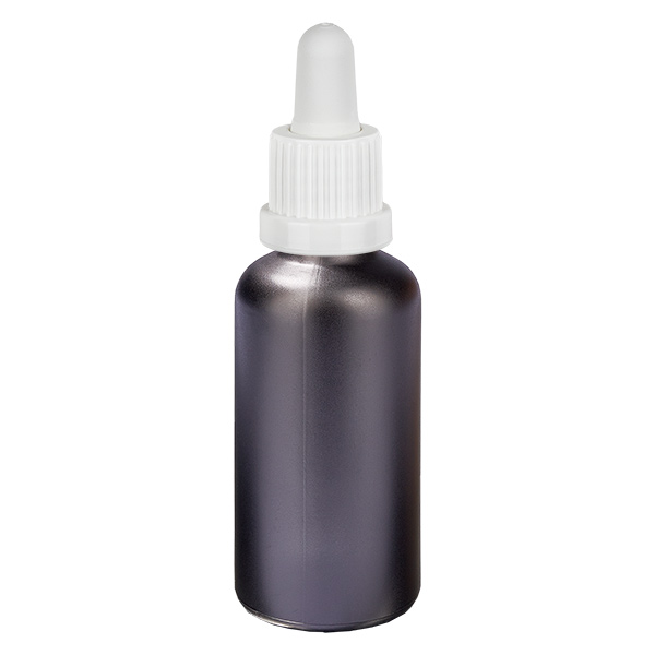 50ml pipetovací láhev bílá tamper-evidentní uzávěr BlackLine UT18/50