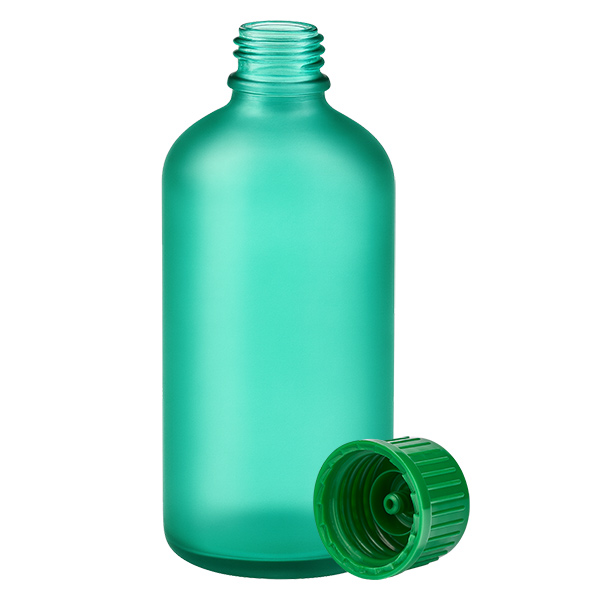 100ml láhev 11mm šroubovací uzávěr zelená Standard GreenLine UT18/100 100ml láhev 11mm šroubovací uzávěr zelená Standard GreenLine UT18/100
