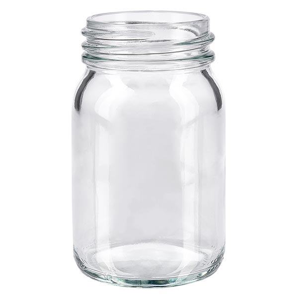 200ml lahvi&#269;ka se &#353;irok&#253;m hrdlem z &#269;ir&#233;ho skla