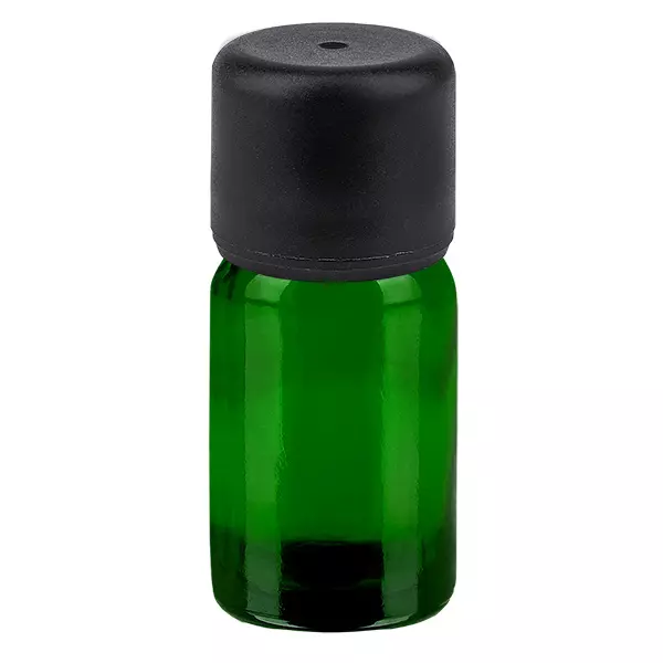 5ml láhev 6mm šroubovací uzávěr černá Standard GreenLine UT18/5