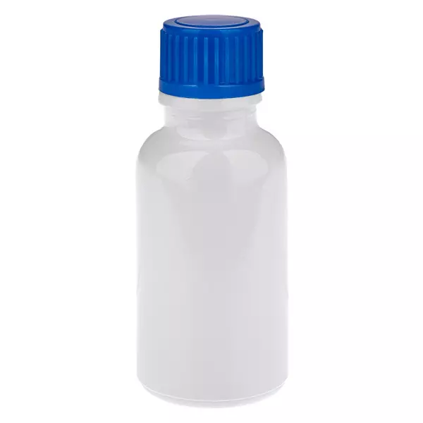 20ml láhev 11mm šroubovací uzávěr modrý standardní WhiteLine UT18/20 20ml láhev 11mm šroubovací uzávěr modrý standardní WhiteLine UT18/20