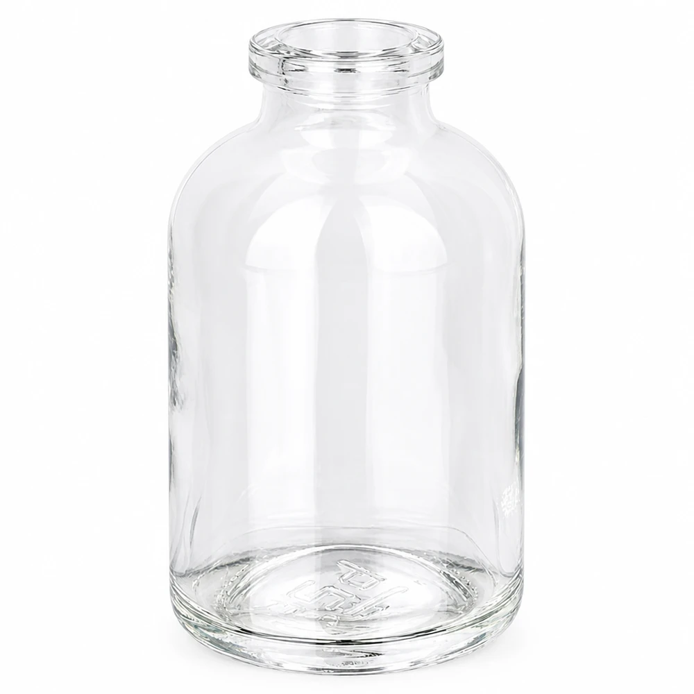 Injekční láhev z čirého skla 50 ml Medizinische Injektionsflasche 50ml Klarglas für Labor und Pharmazie