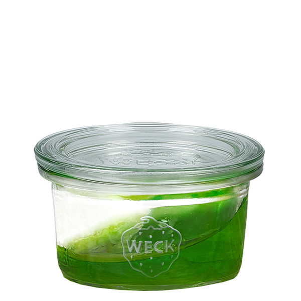 Sada 48 kelímků Weck 50 ml se 48 skleněnými víčky. Sada 48 kelímků Weck 50 ml se 48 skleněnými víčky.